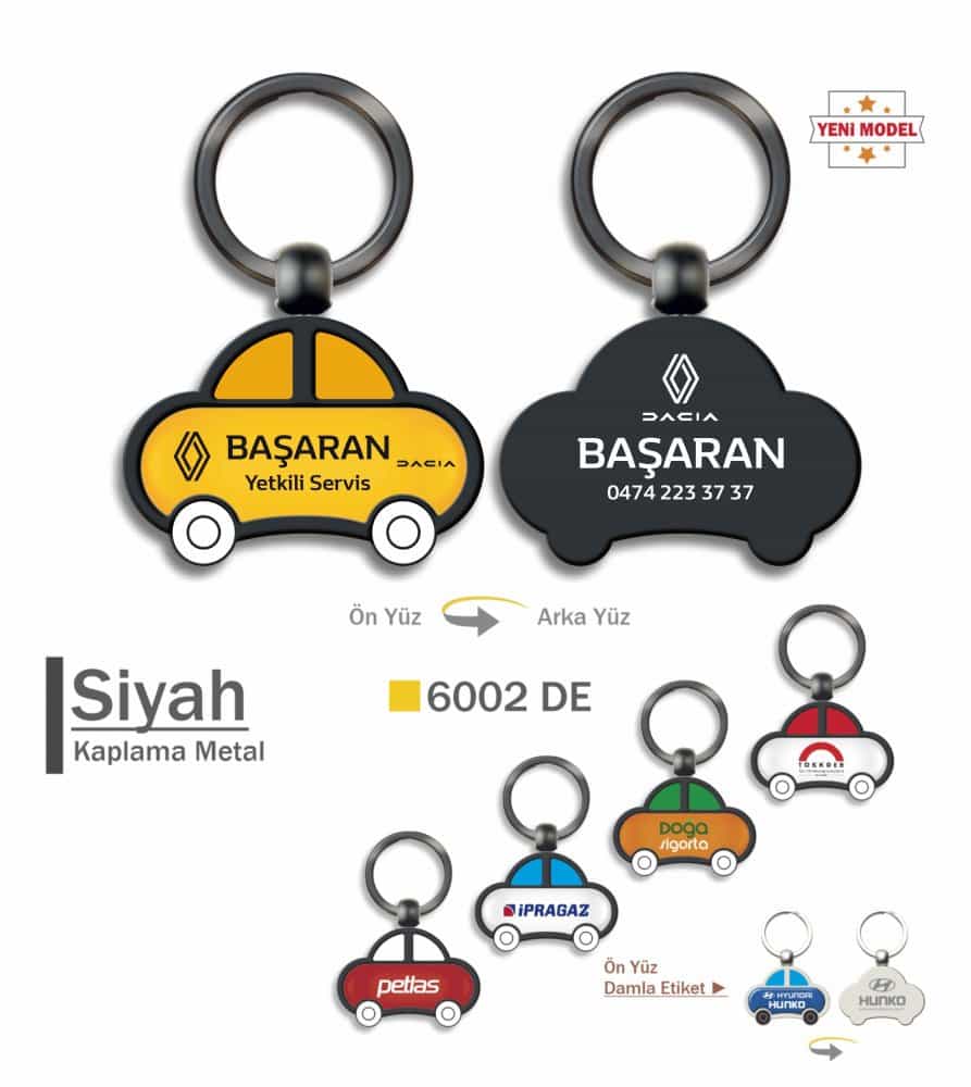 Promosyon Metal Anahtarlık (6002-DE) uygulama görseli