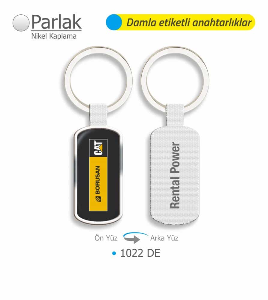 Promosyon Metal Anahtarlık (1022-DE) uygulama görseli