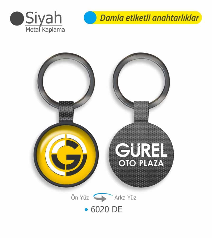 Promosyon Metal Anahtarlık (6020-DE) uygulama görseli