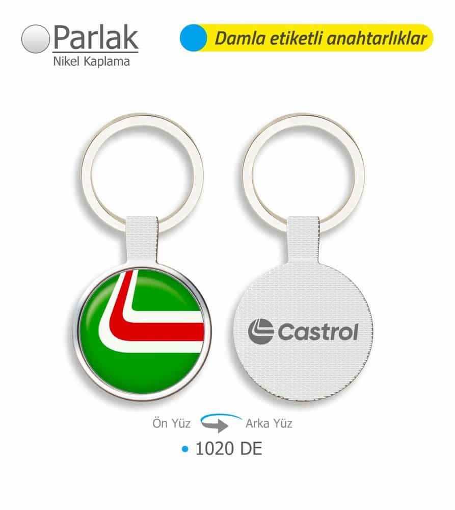 Promosyon Metal Anahtarlık (1020-DE) uygulama görseli
