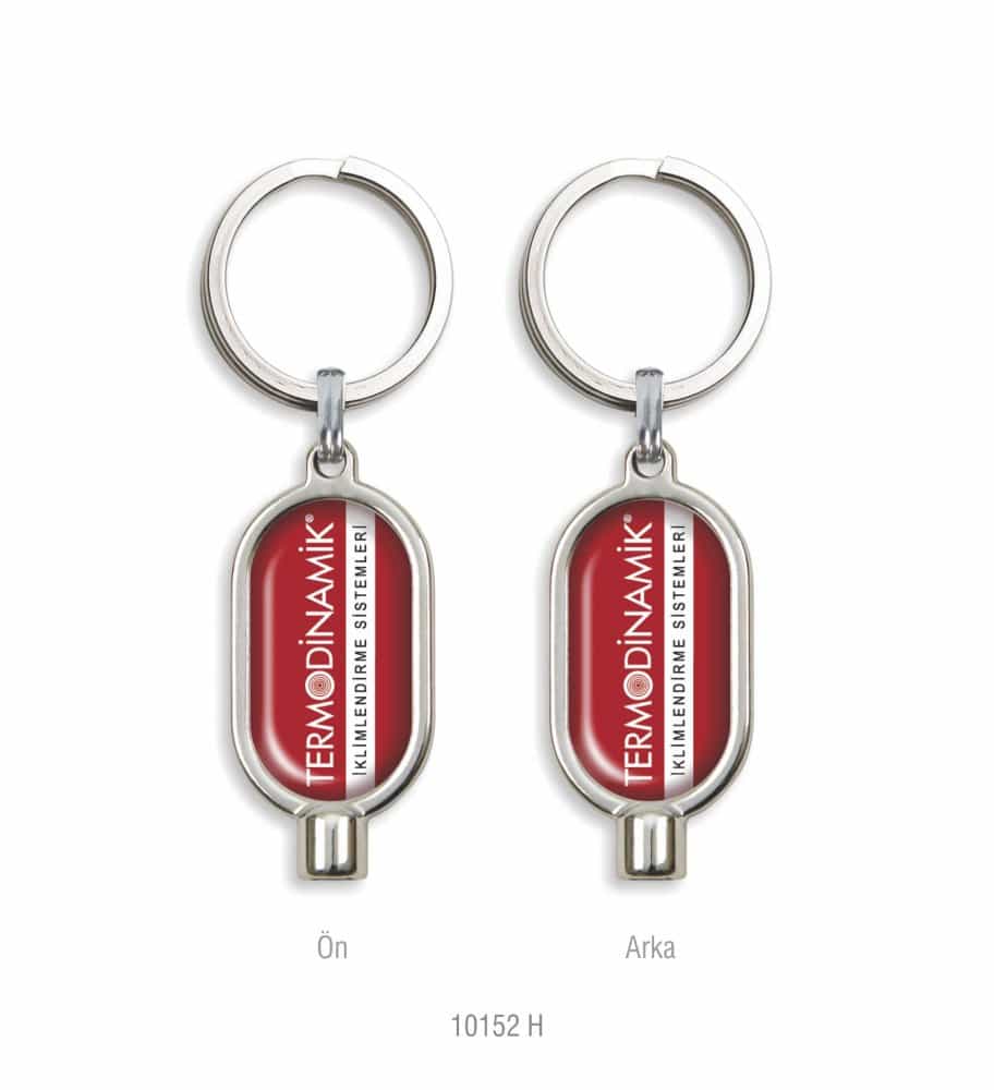 Promosyon Metal Anahtarlık (10152-H) uygulama görseli