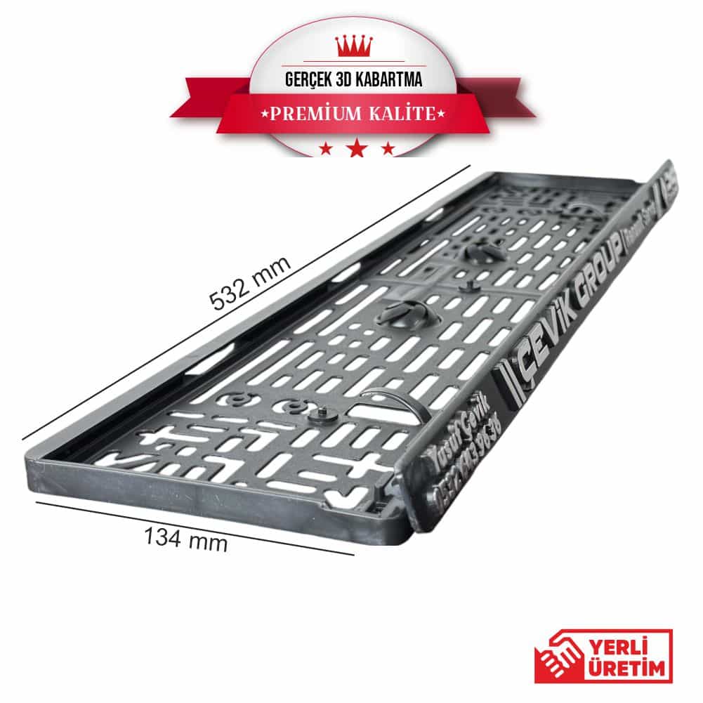 Krom Toptan Plakalık 500 Adet uygulama görseli
