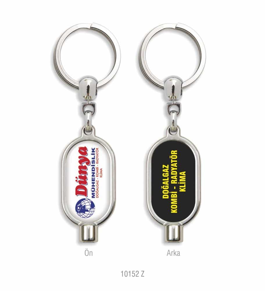 Promosyon Metal Anahtarlık (10152-Z) uygulama görseli