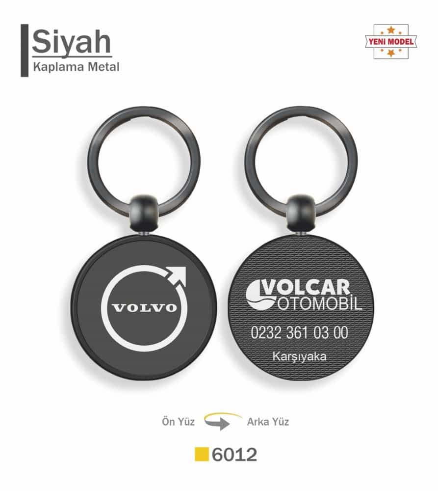 Promosyon Metal Anahtarlık (6012) uygulama görseli