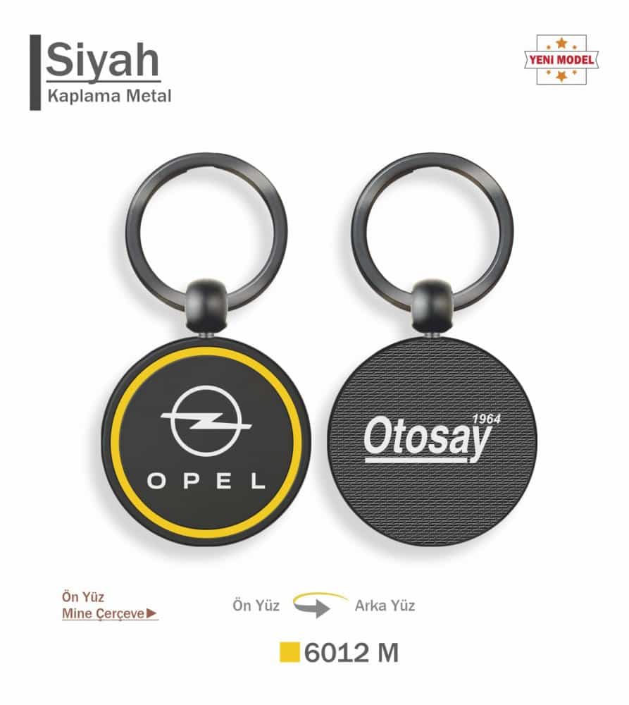 Promosyon Metal Anahtarlık (6012-M) uygulama görseli
