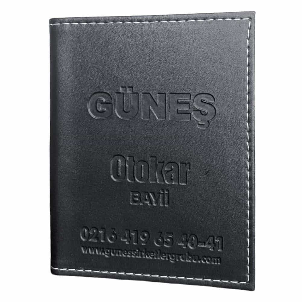 Suni Deri Ruhsat Kabı 1000 Adet uygulama görseli