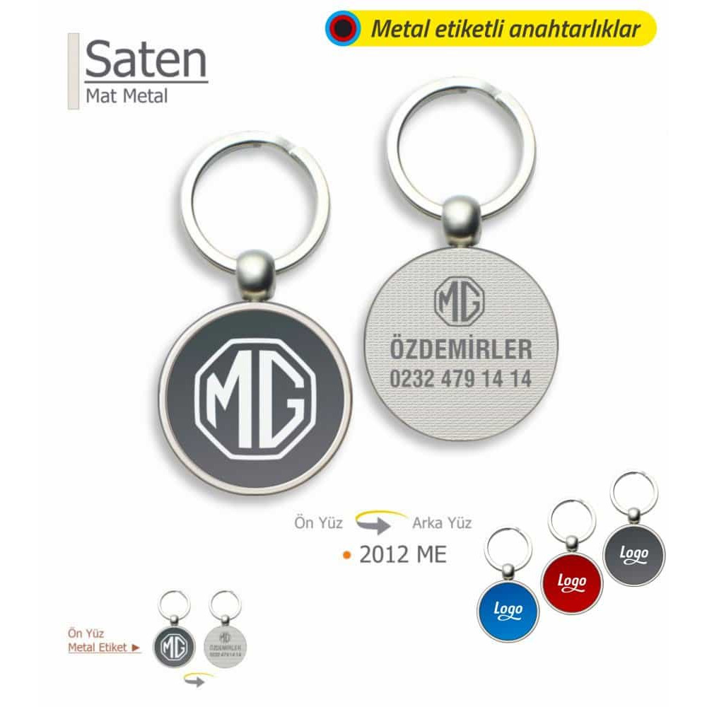 Promosyon Metal Anahtarlık (2012-ME)