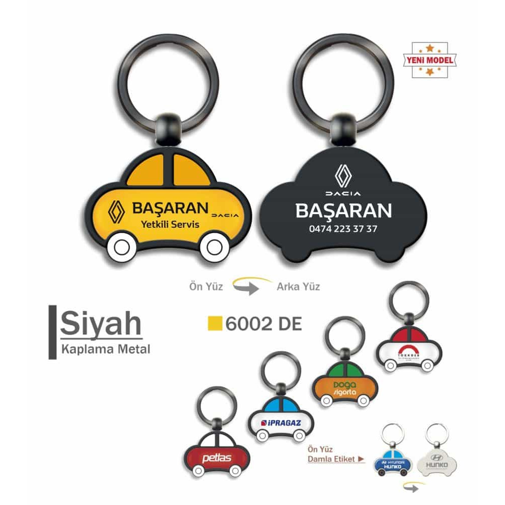 Promosyon Metal Anahtarlık (6002-DE)