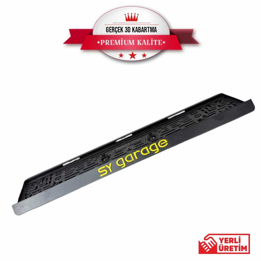 Sarı Toptan Plakalık 500 Adet