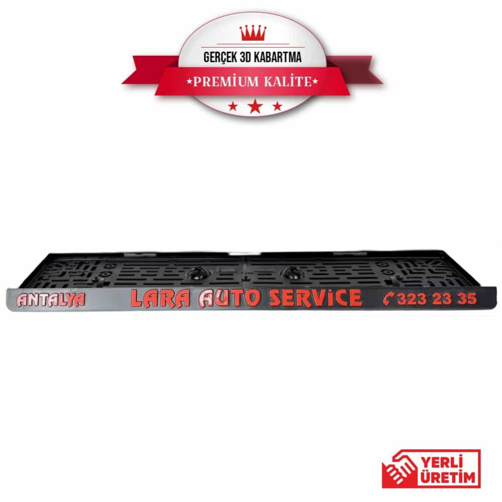 Kırmızı Toptan Plakalık 500 Adet