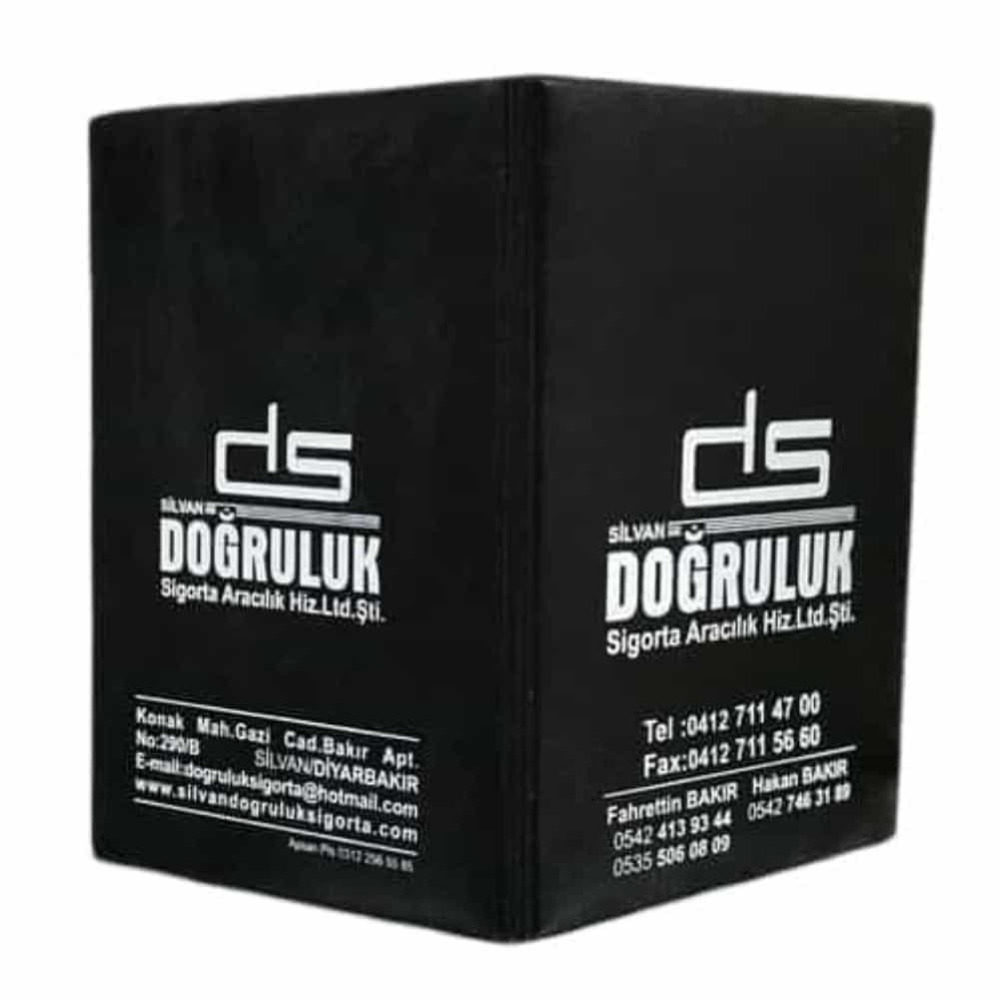 PVC (Biala) Ruhsat Kabı 500 Adet