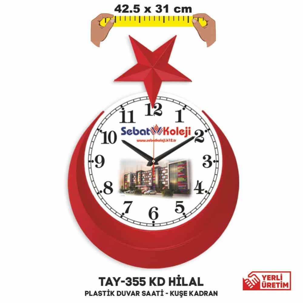 Promosyon Plastik Duvar Saati
